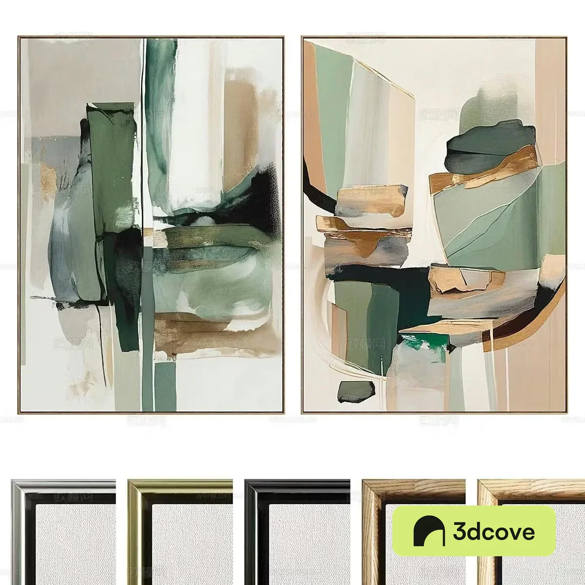 Modern decorative hanging painting