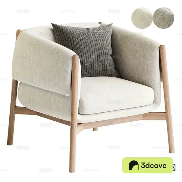 Modern Light-Colored Chair