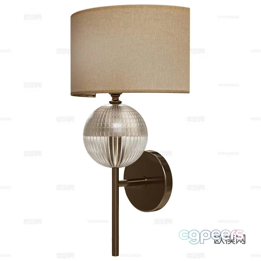 wall lamp 3d model