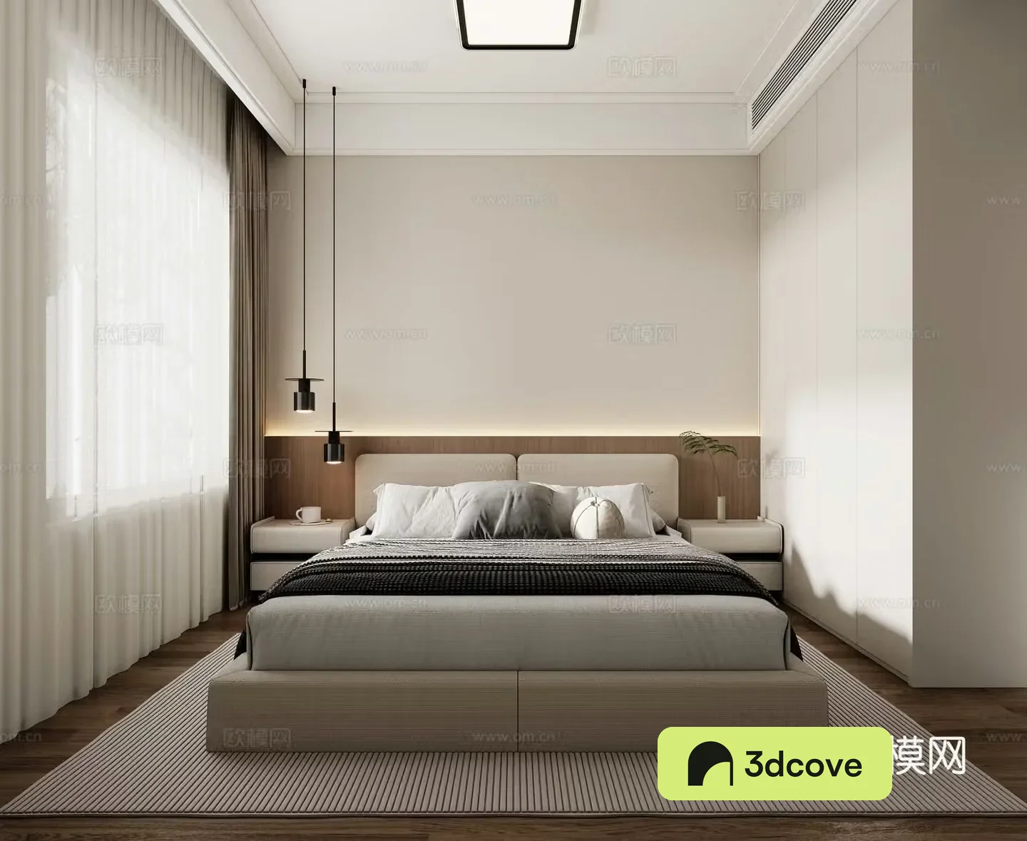 Modern bedroom