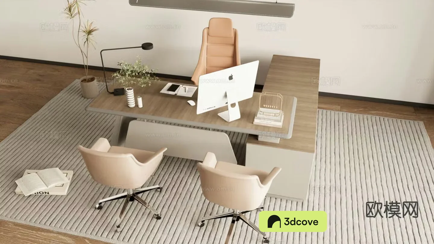 Modern manager desk shift desk boss desk