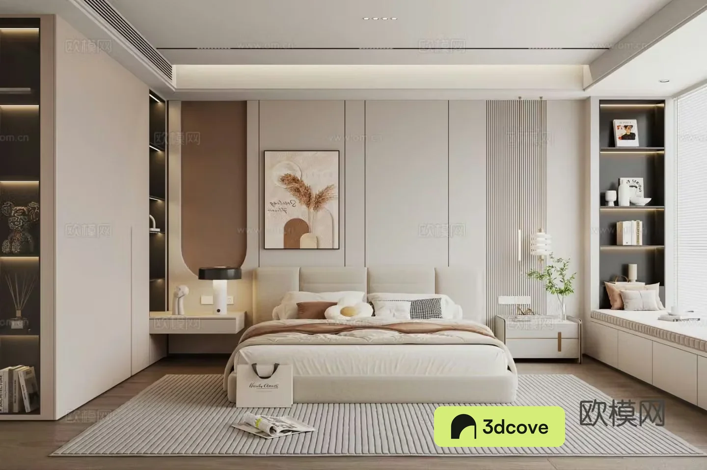 Creamy Bedroom Master Bedroom