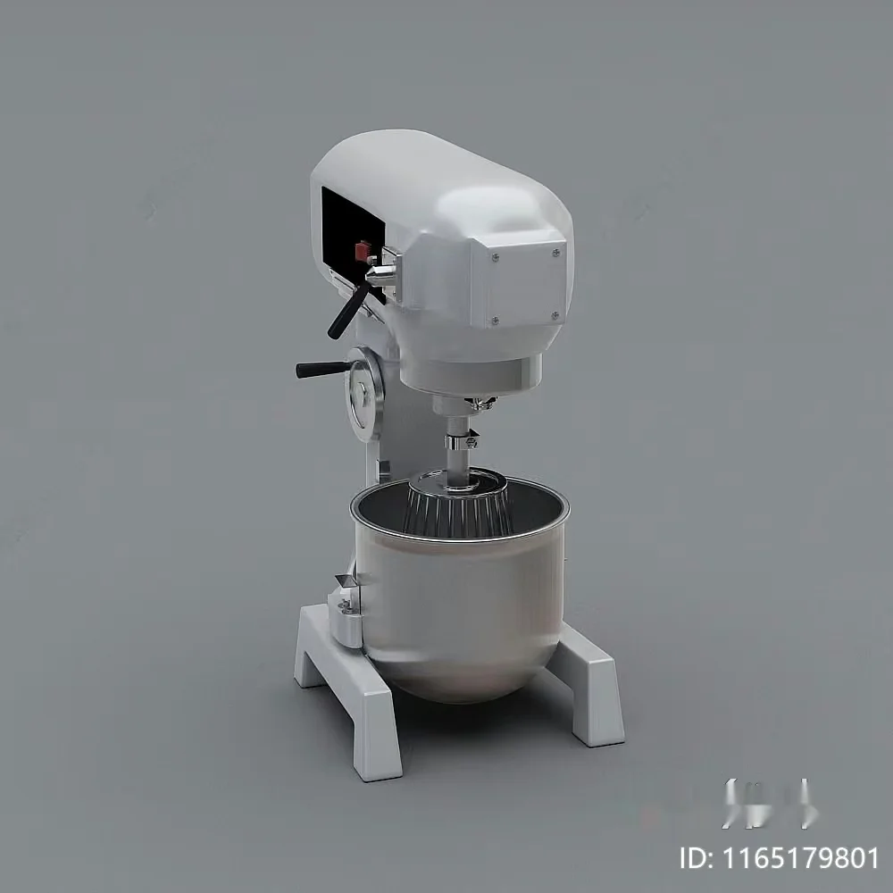 A White Stand Mixer 3D Model – 6374 – VRAY Render