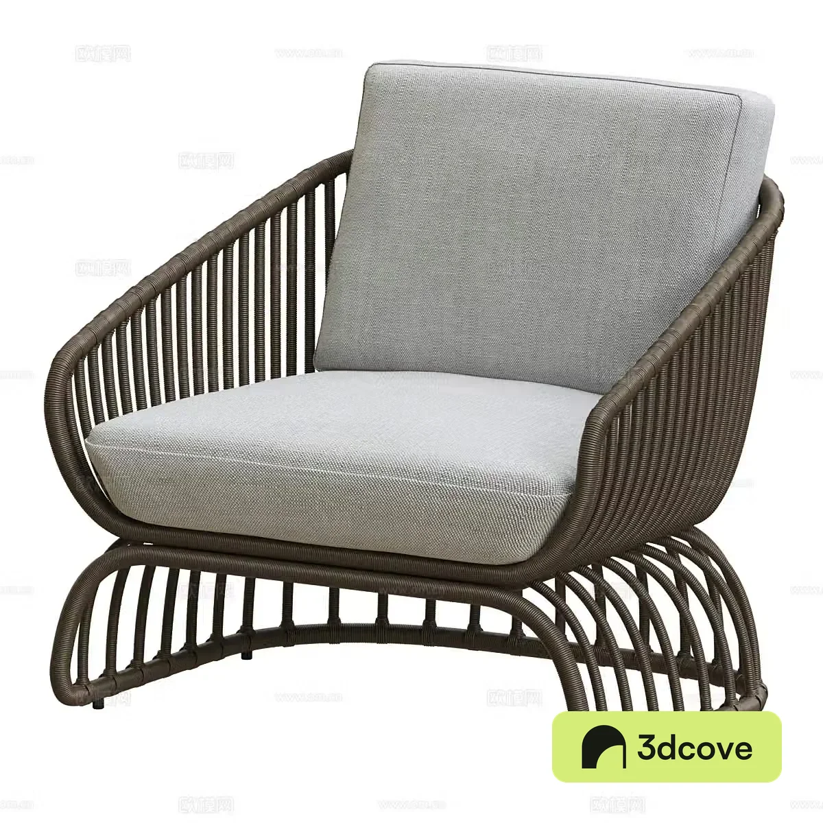 New Chinese style ALARO leisure chair