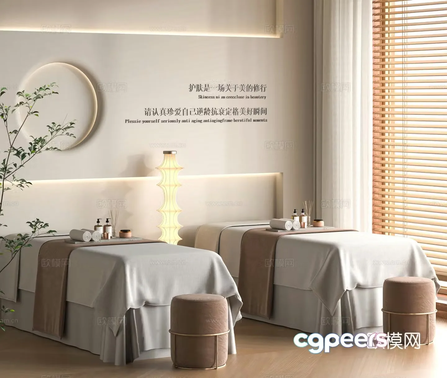 Modern Beauty SPA3d Model