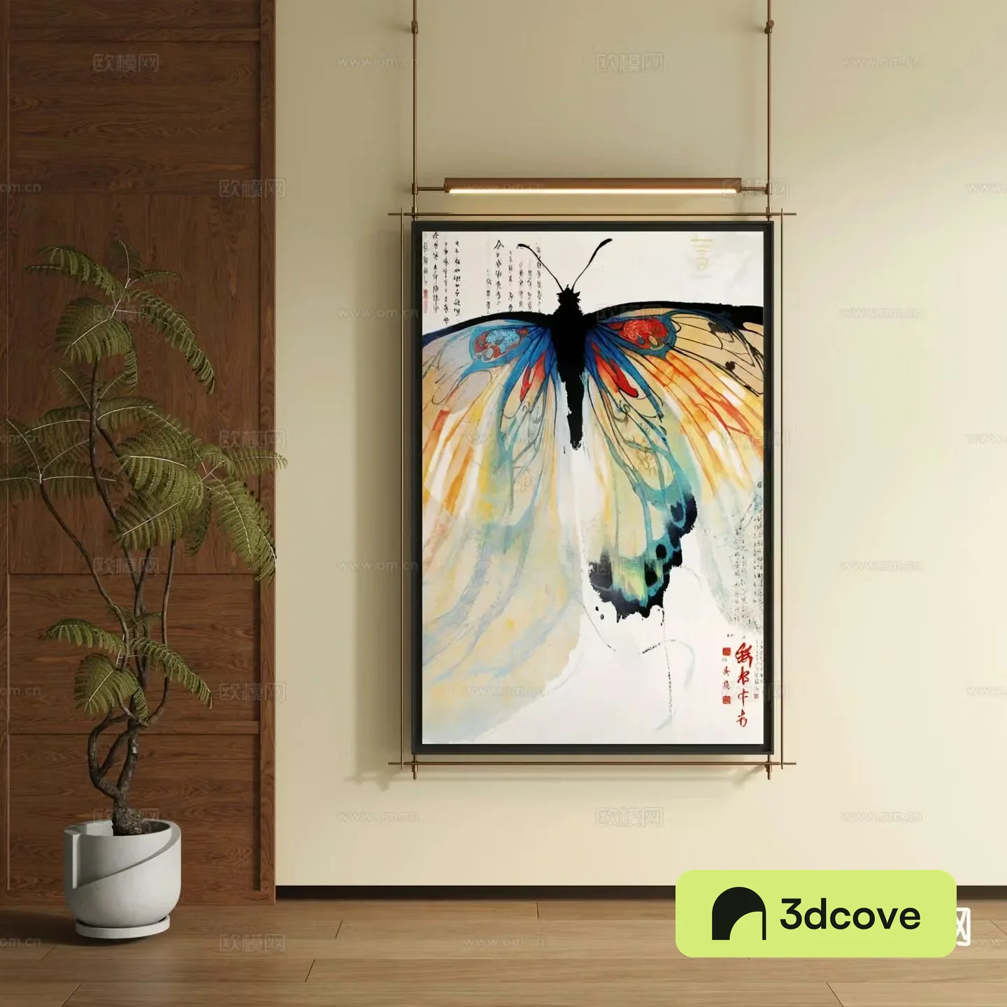 New Chinese style ink painting decorative painting hanging painting