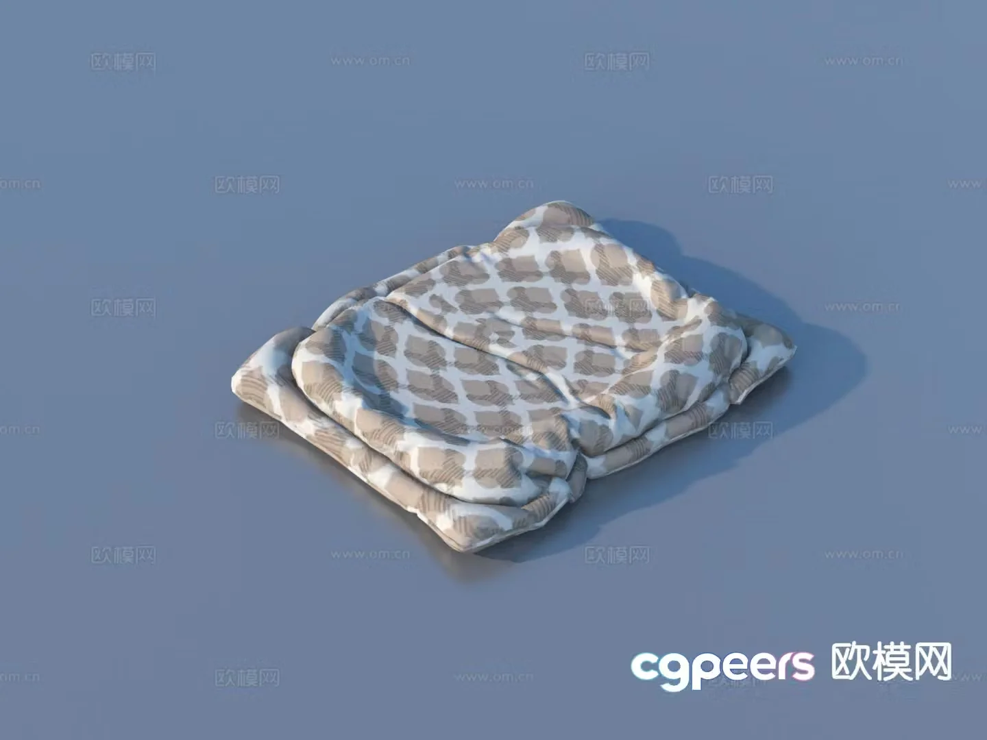 cushion cushion cloth cushion 3d model