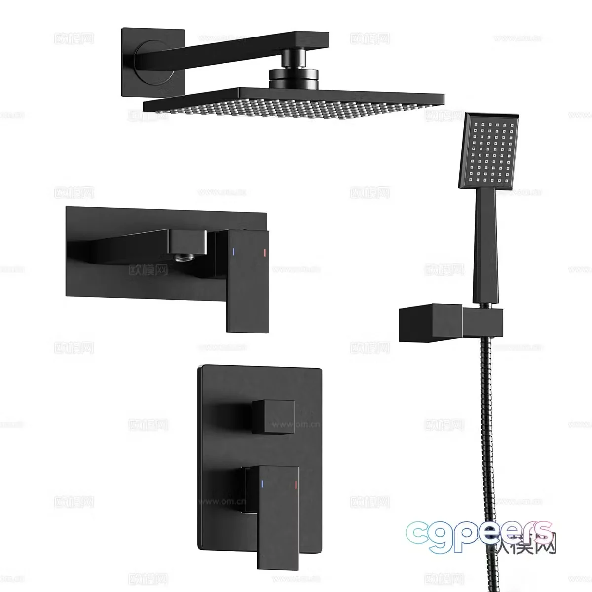 shower head shower head 3d model