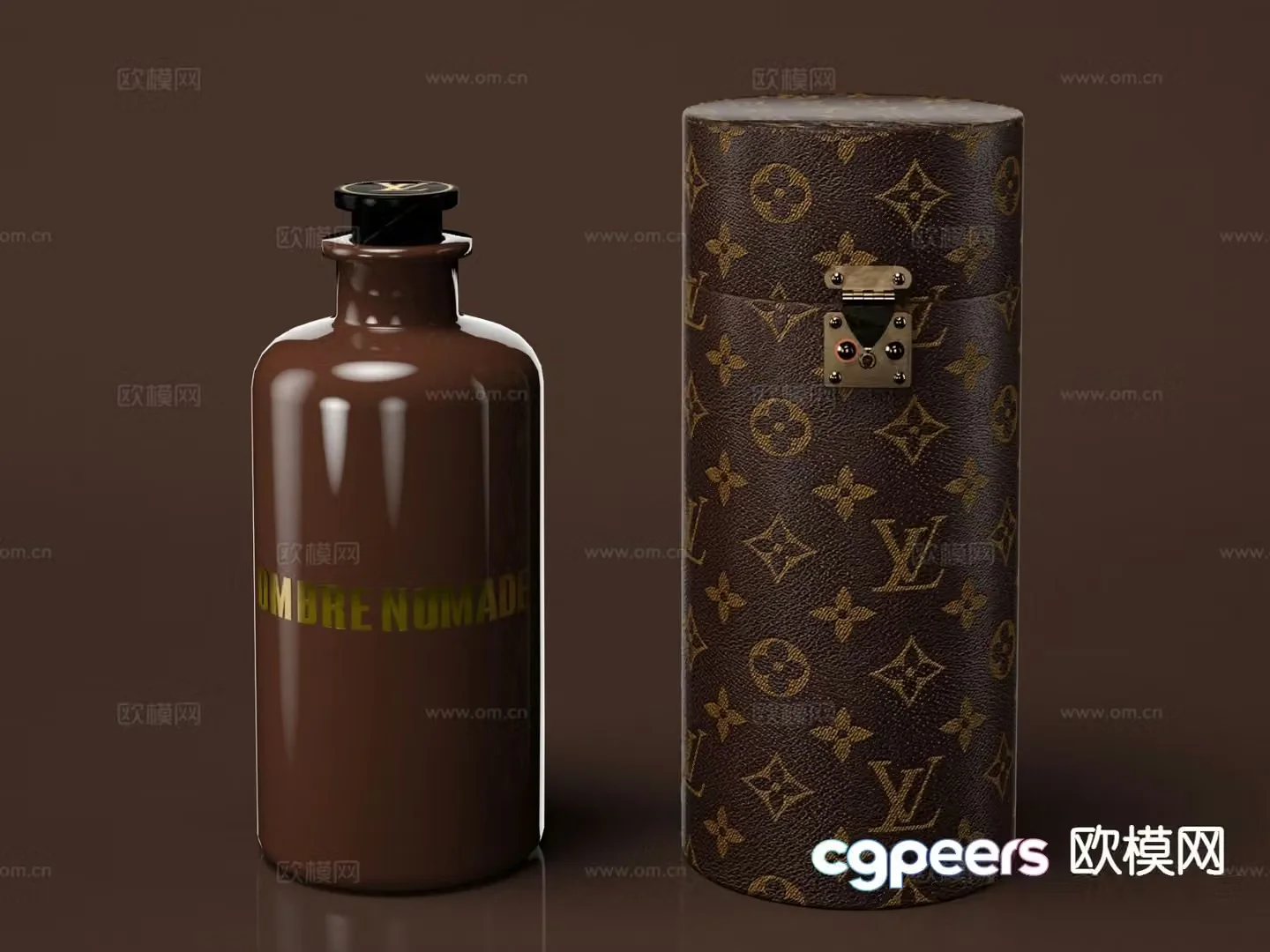 cosmetics perfume perfume bottle 3d model