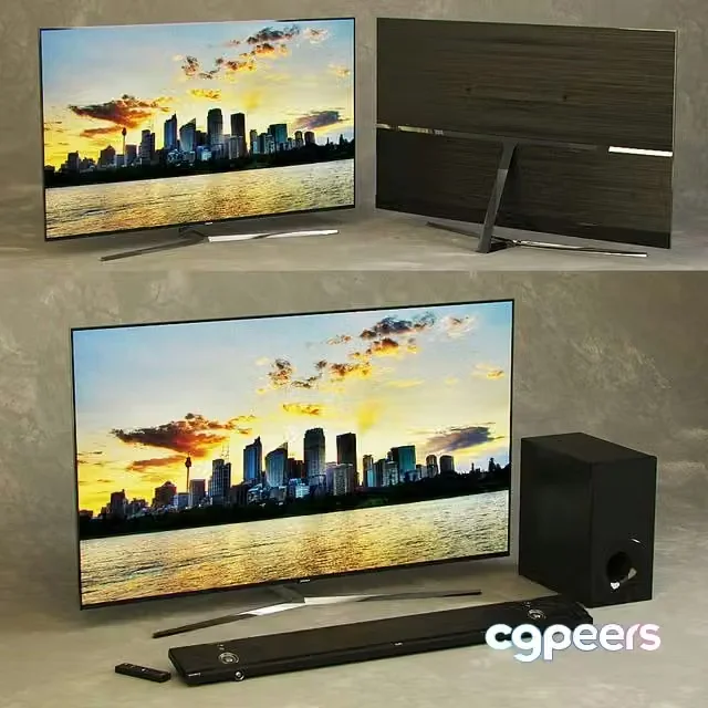 3ds Max Free – TV SAMSUNG UE55KS8000 55-inch Smart TV SUHD. Sound Projector SONY HT-NT5