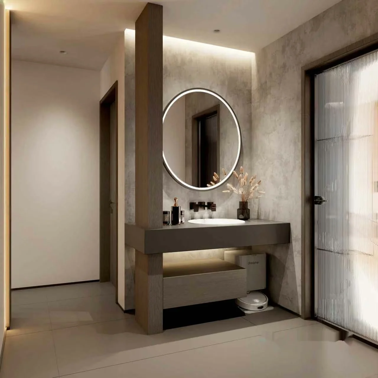 Modern Bathroom Vanity 3D Model – 9735 – VRAY Render