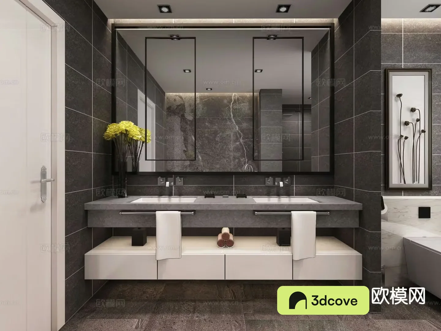 Modern bathroom