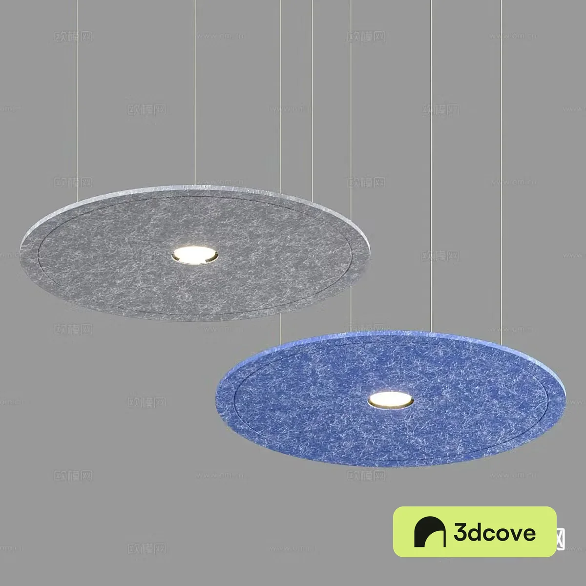Modern minimalist chandelier disc chandelier