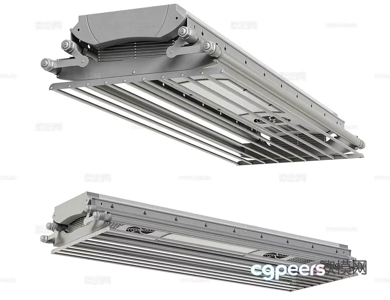 Electric clothes drying rack 3d model