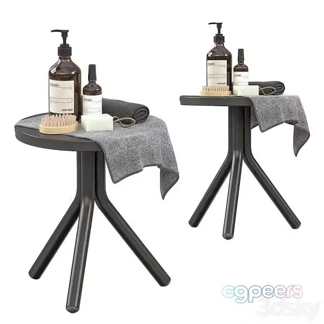 3ds Max Free – Decor for the bathroom