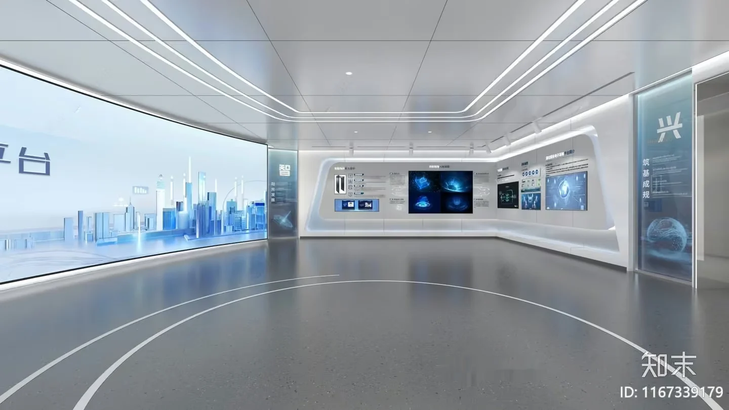 Modern Technology Room 3D Model – 1617 – VRAY Render
