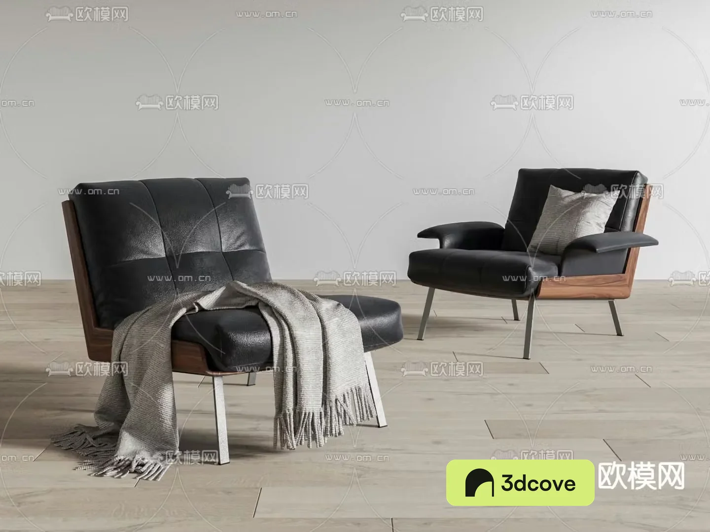 Leather leisure chair office chair