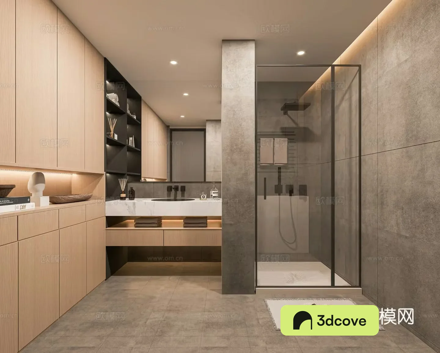 Modern bathroom