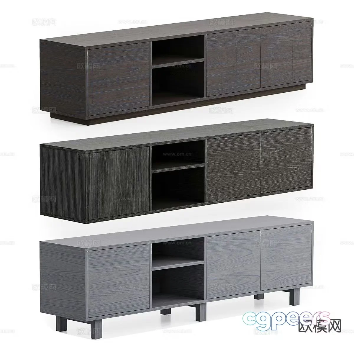 Modern TV cabinet 3d model