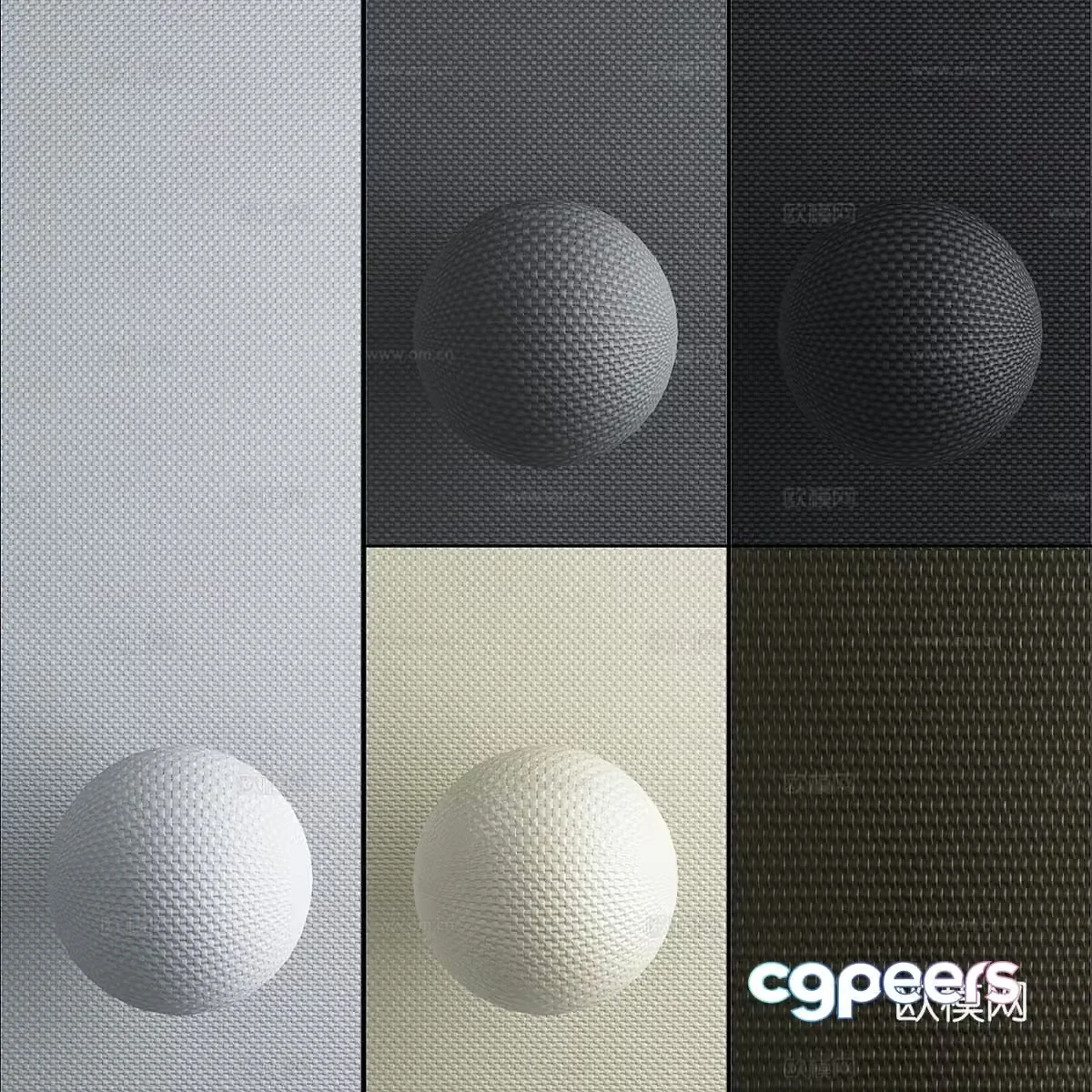Modern minimalist linen plastic wall panel 3d model