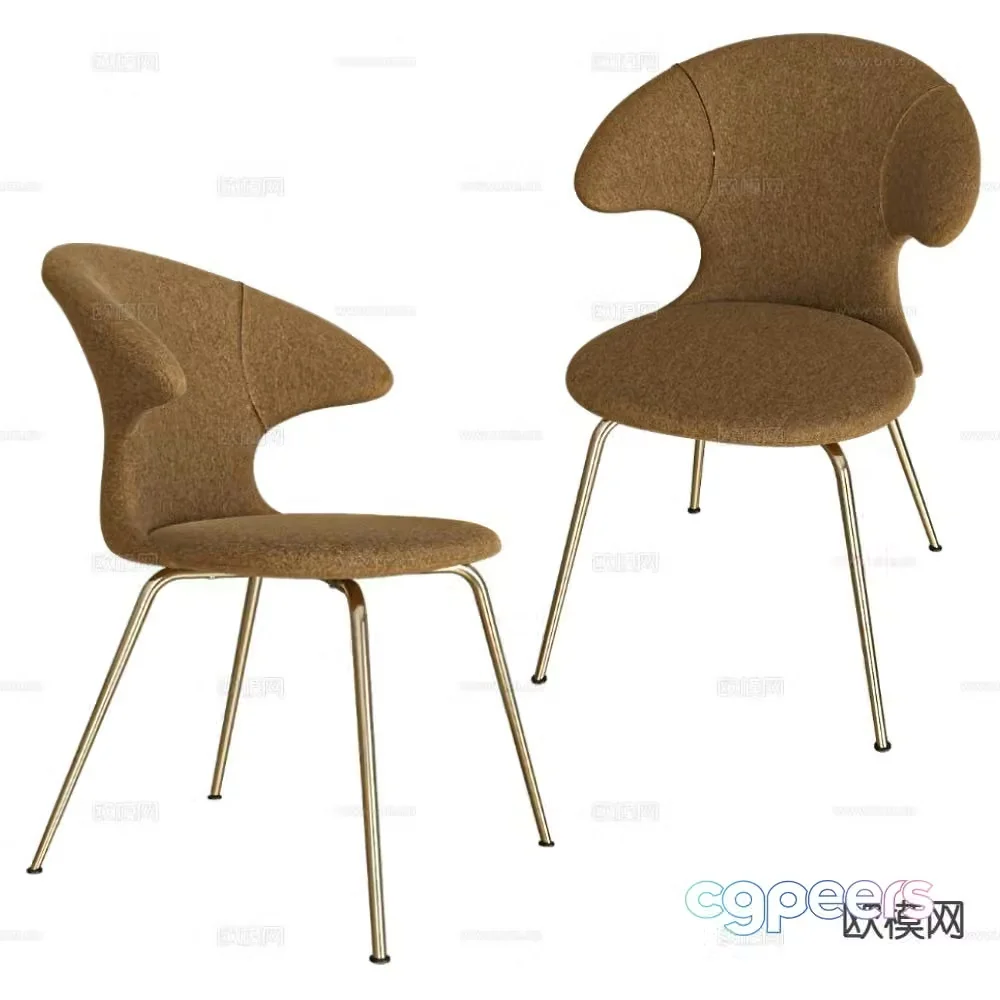 UMAGE Italian style dining chair 3d model