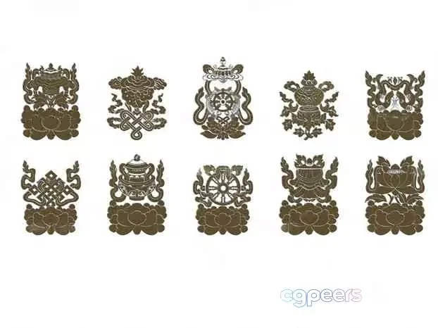 Chinese Zodiac Symbols 3D Model – 1835 – VRAY Render
