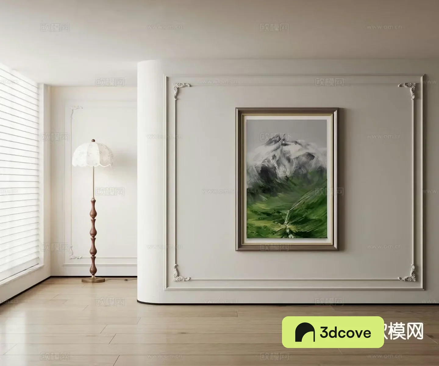 American decorative painting landscape oil painting