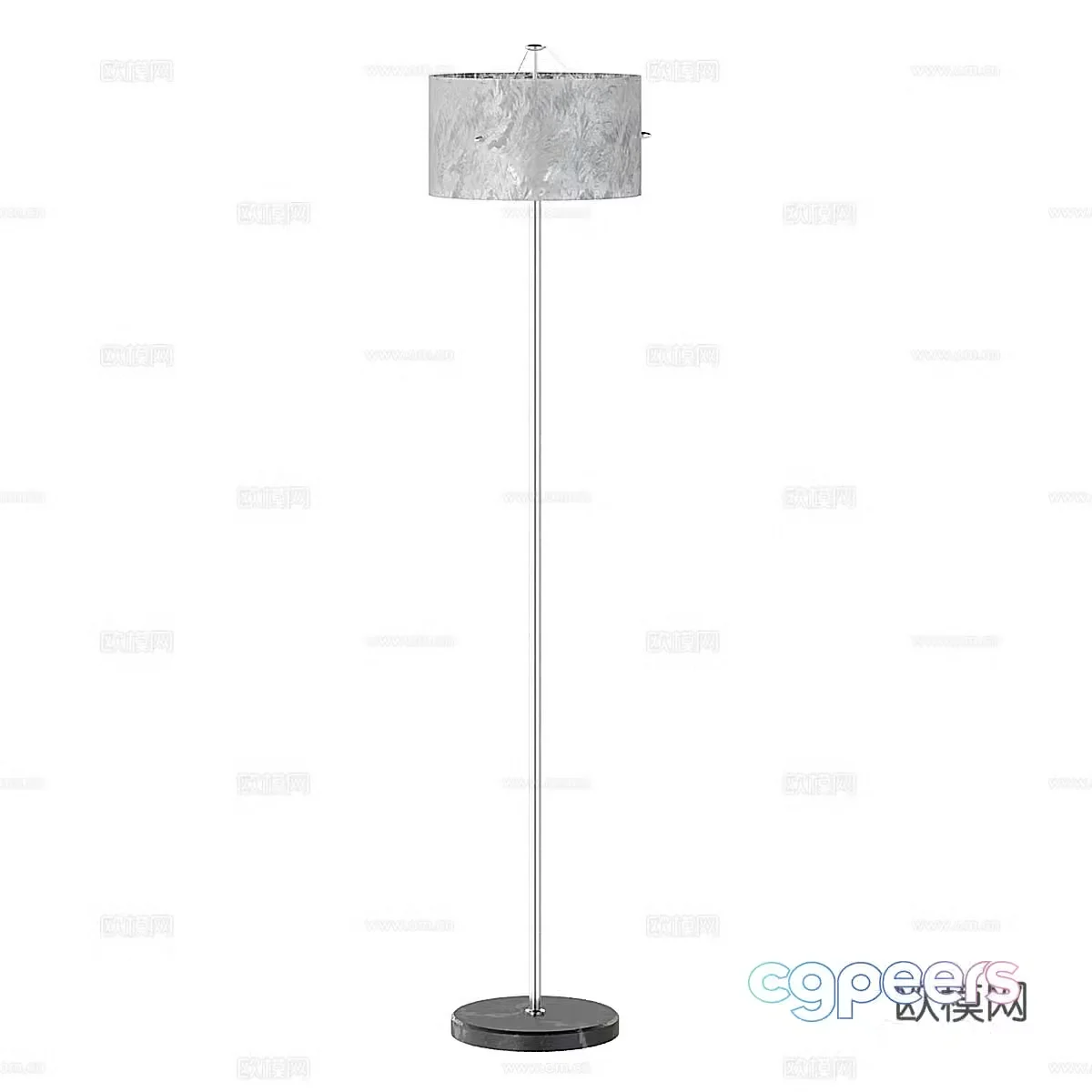 Modern simple floor lamp Floor lamp Simple floor lamp Study room floor lamp 3D model