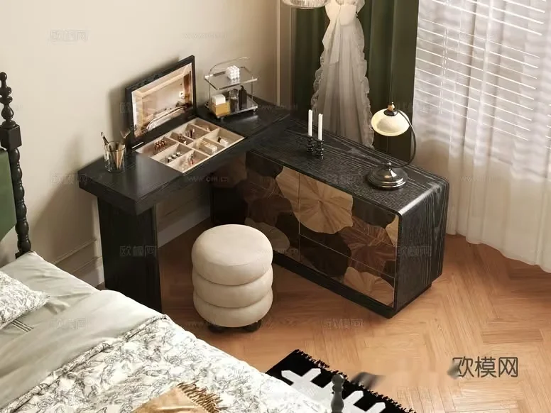 Cozy Bedroom 3D Model – 8453 – CORONA Render