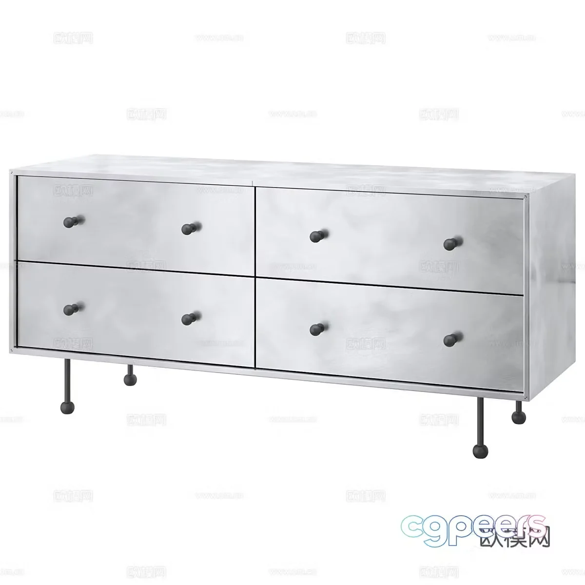 Decorative cabinet 3d model