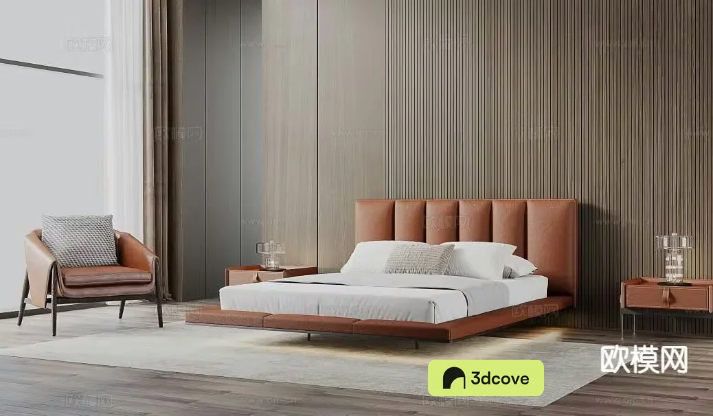 Italian double bed