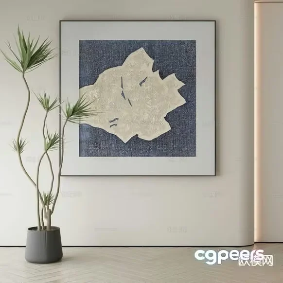 Abstract Artwork 3D Model – 17913 – VRAY Render