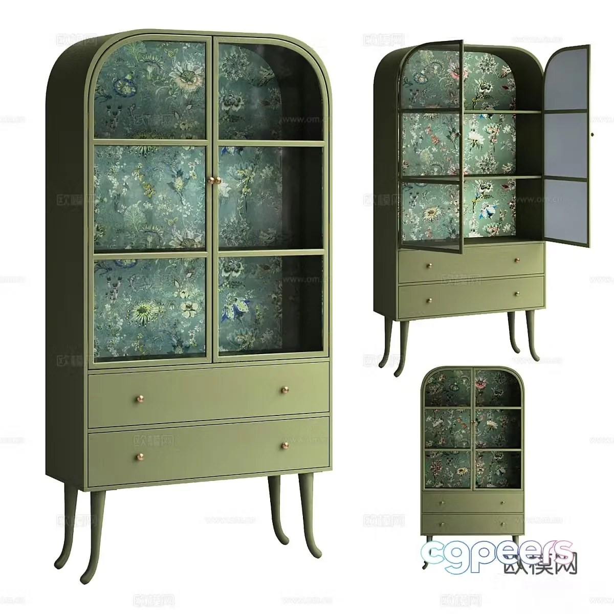Postmodern sideboard 3D model