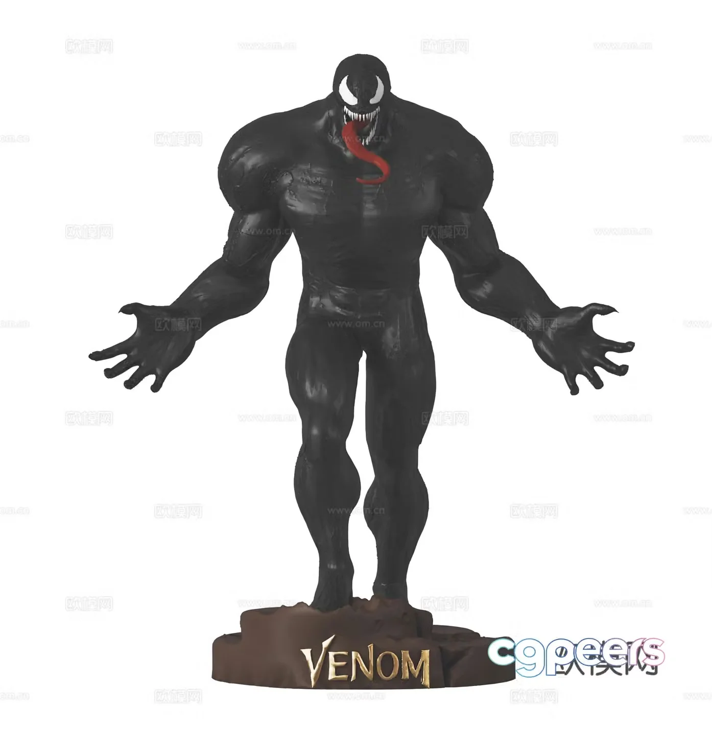 Modern Marvel figure 3d model