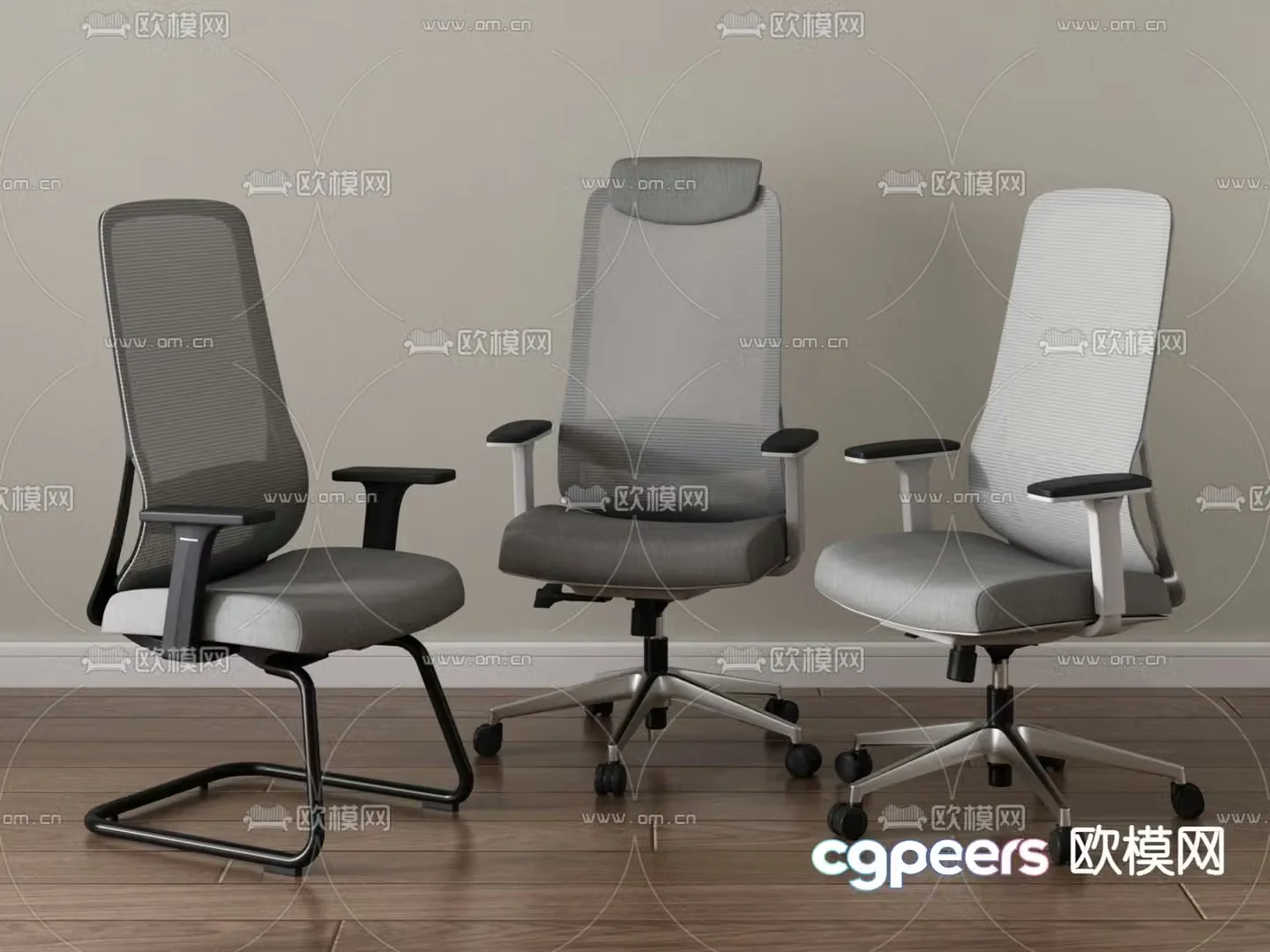 Office chair executive chair office chair conference chair 3D model