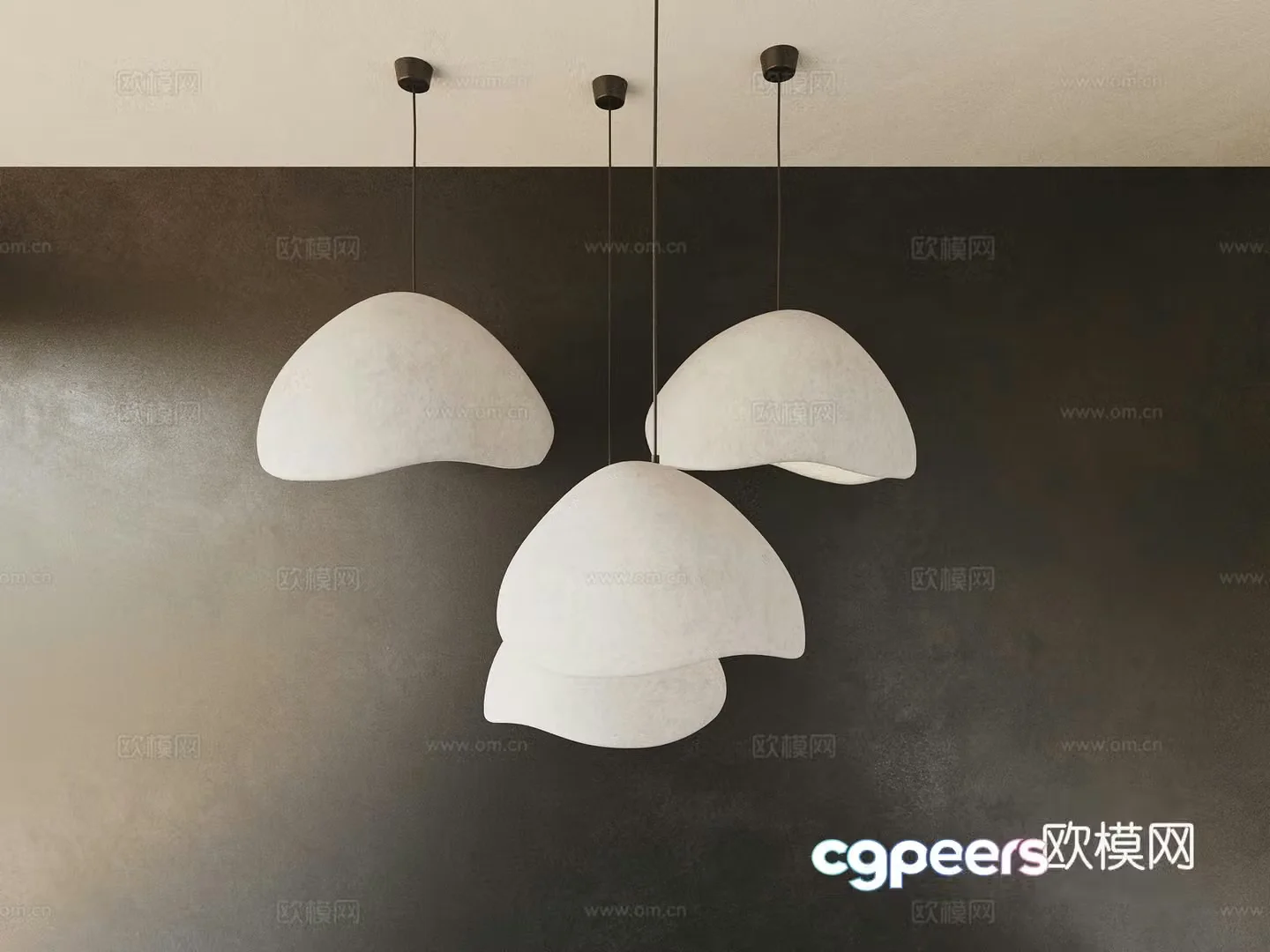 Chandelier Lamp Lighting Light Decorative Light 3D Model
