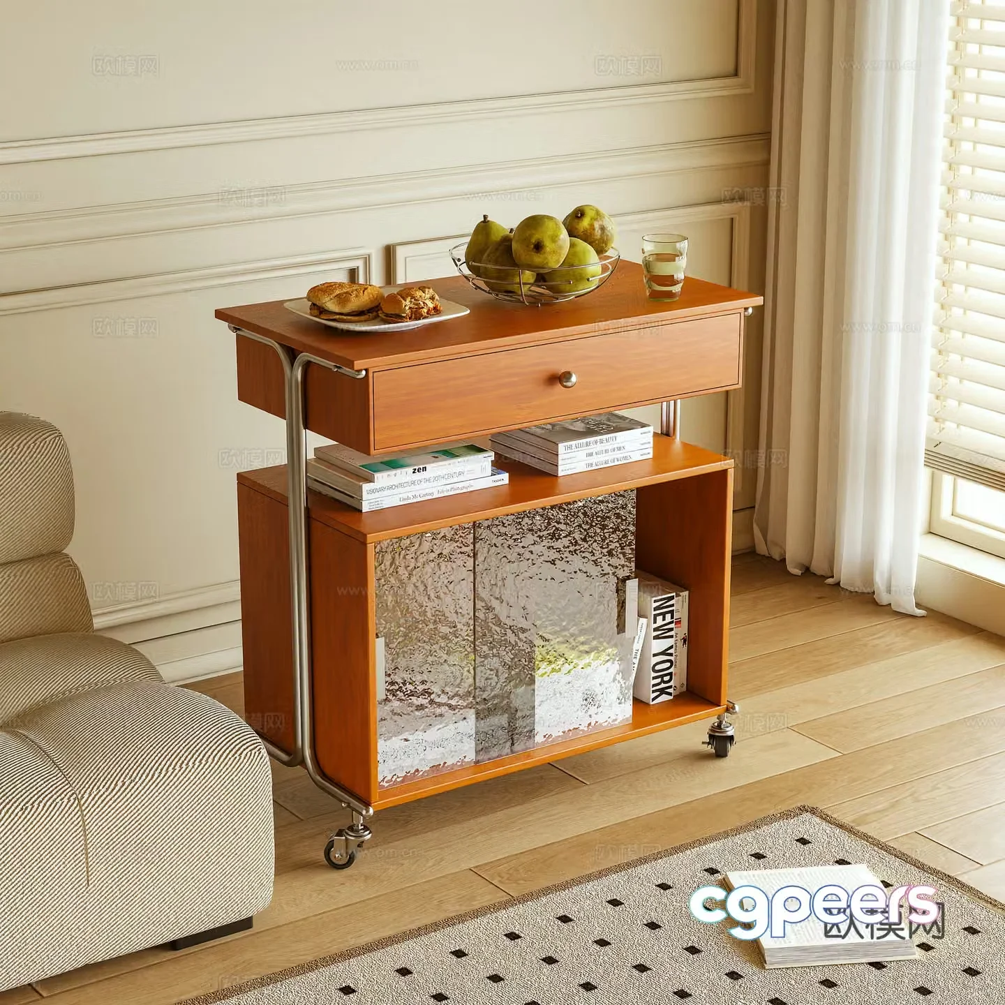 Side cabinet Side cabinet 3d model 3d model