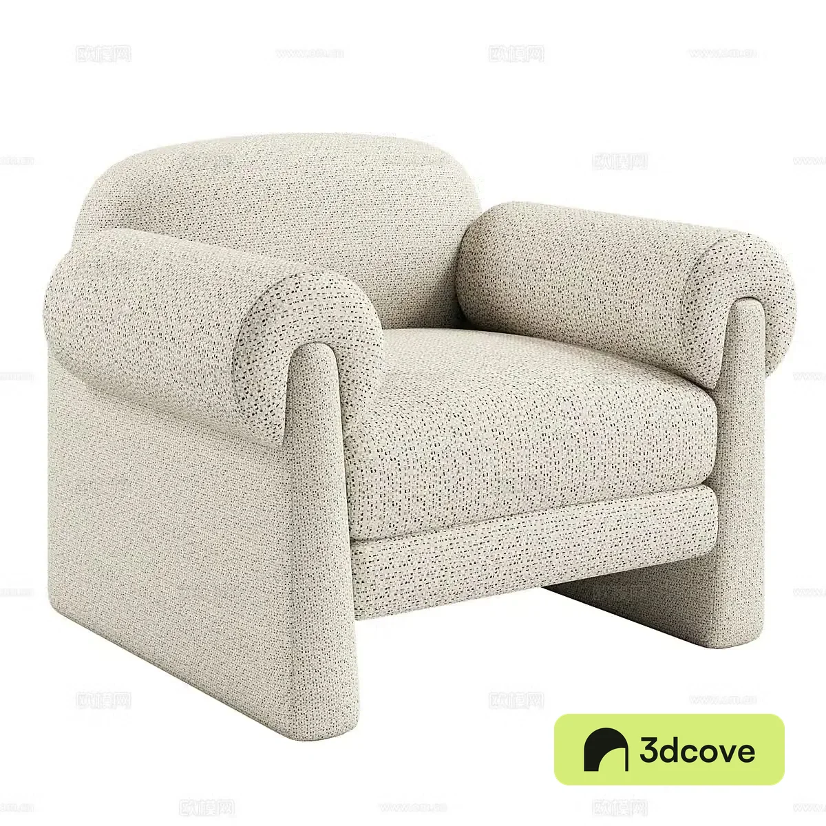 Modern single sofa