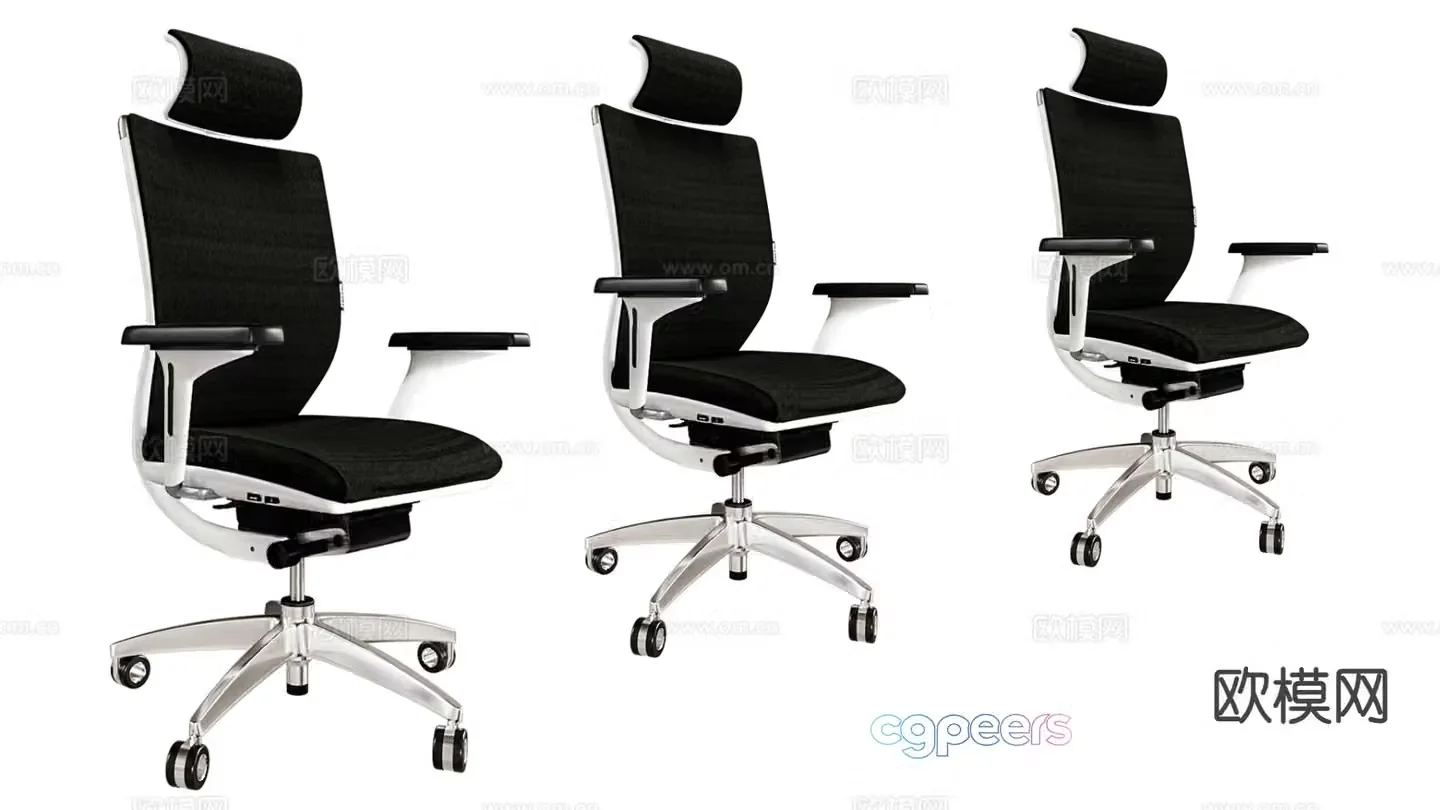 Office chair office chair executive chair staff chair 3d model