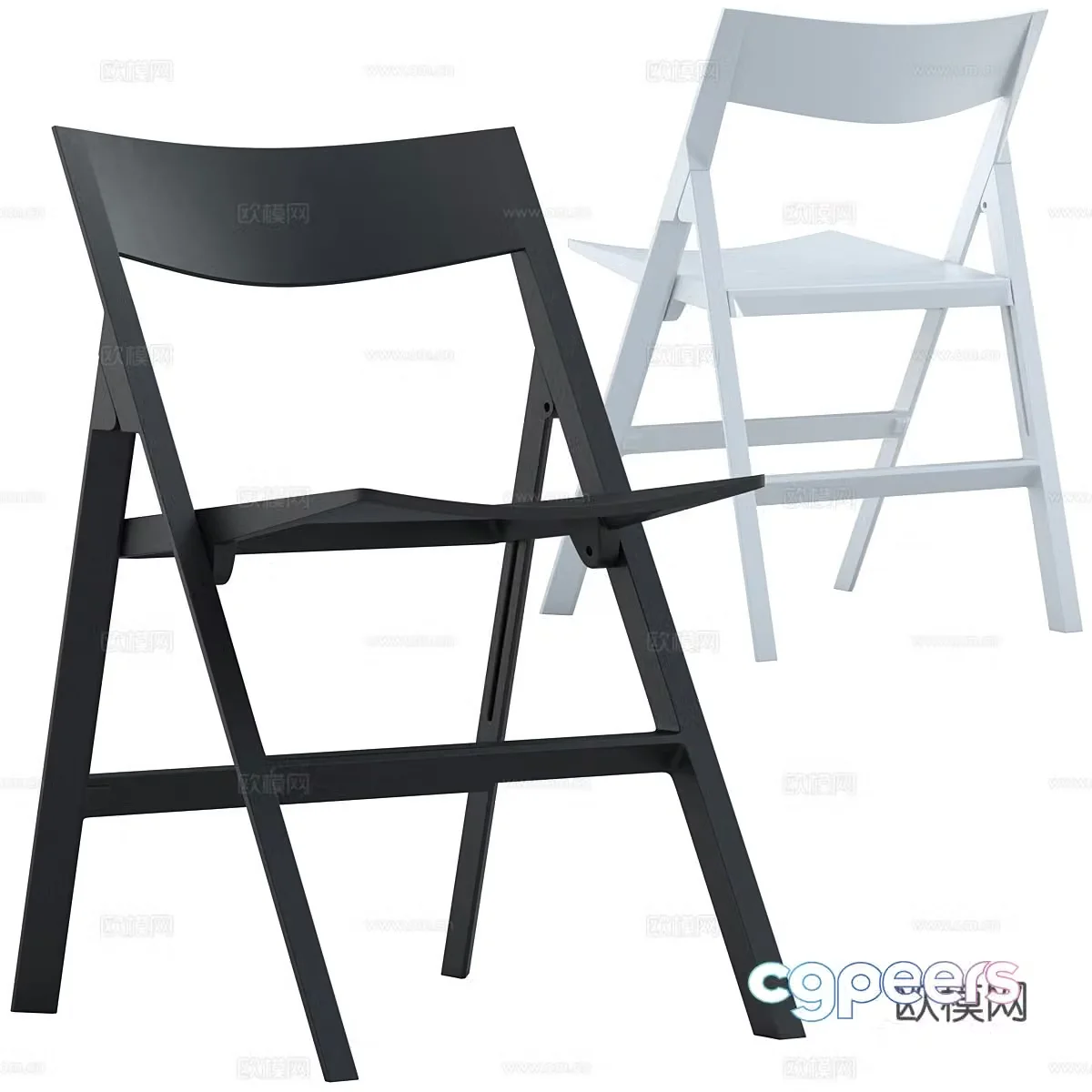 Single chair 3d model