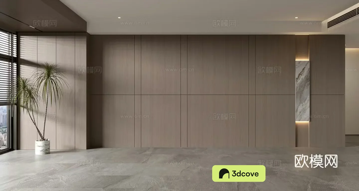 Modern sofa background wall