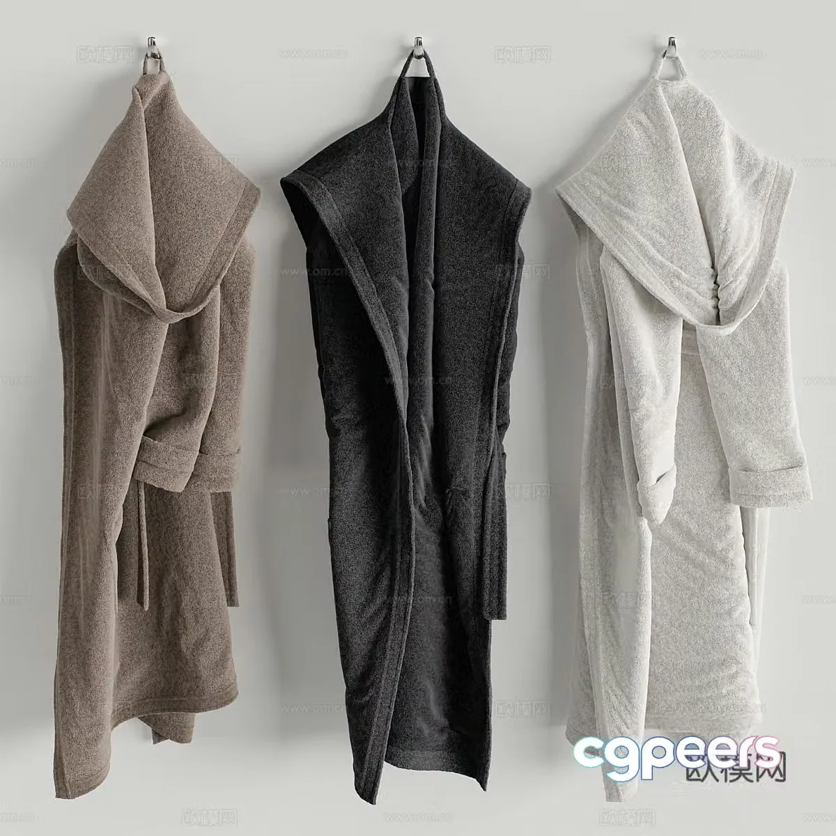 Bathrobe 3d model