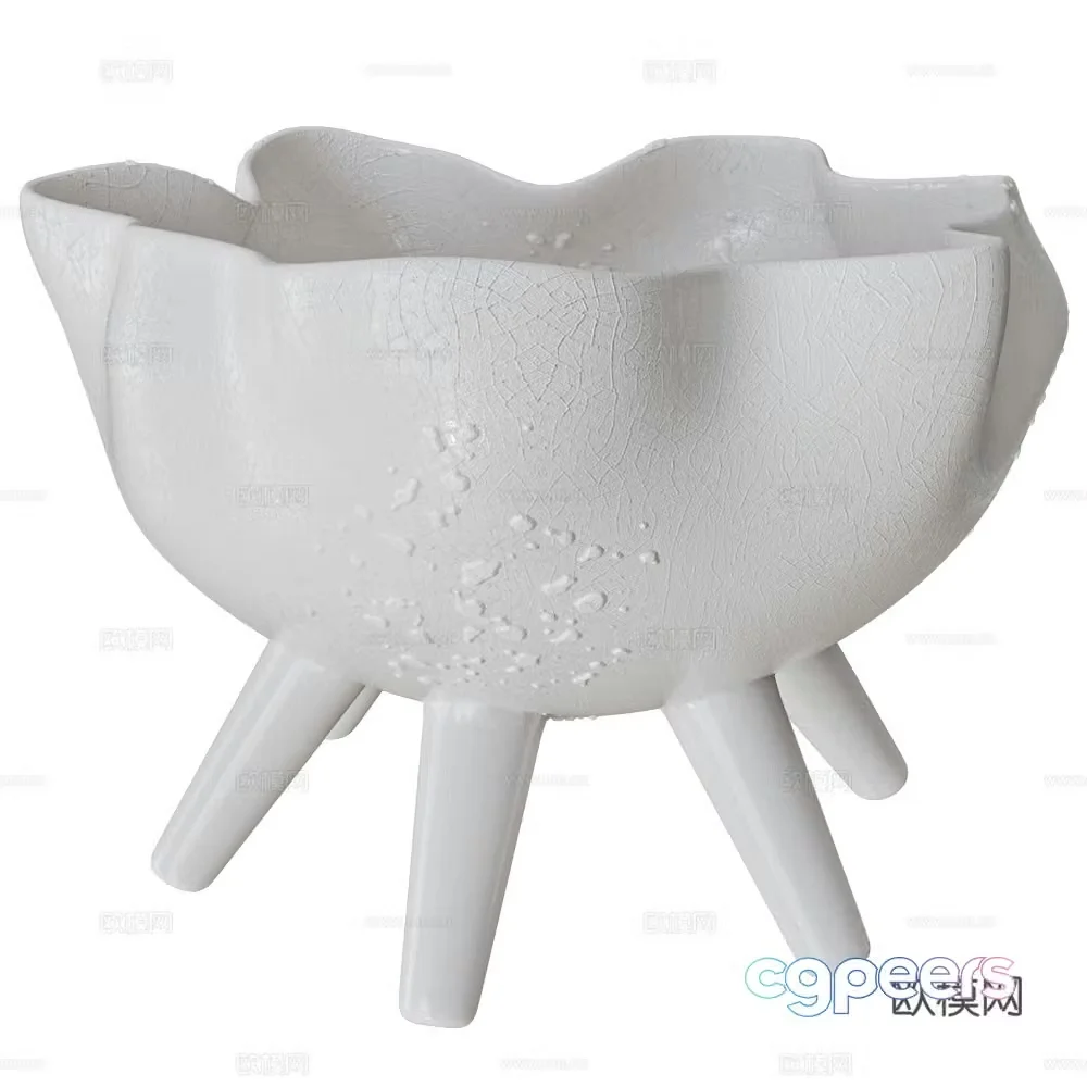 New Chinese clay pot 3D model
