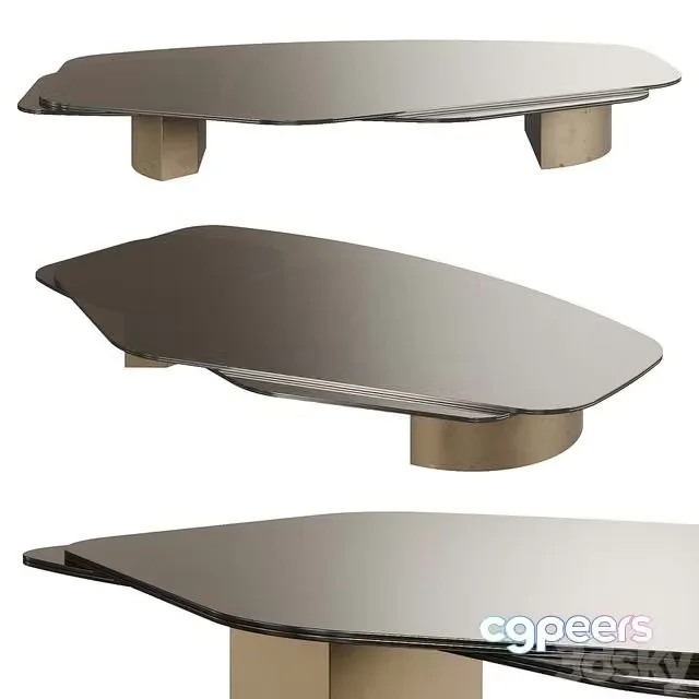 3ds Max Free – Carpenters VINCENZO DE COTIIS DC1503 Glass Table