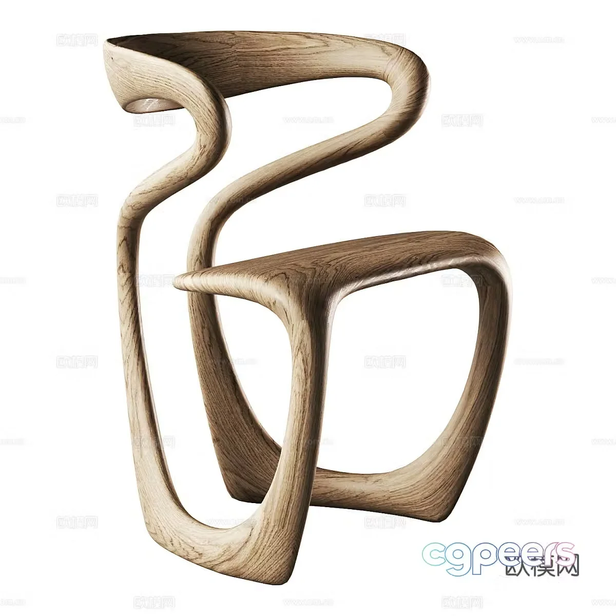 Single chair 3d model