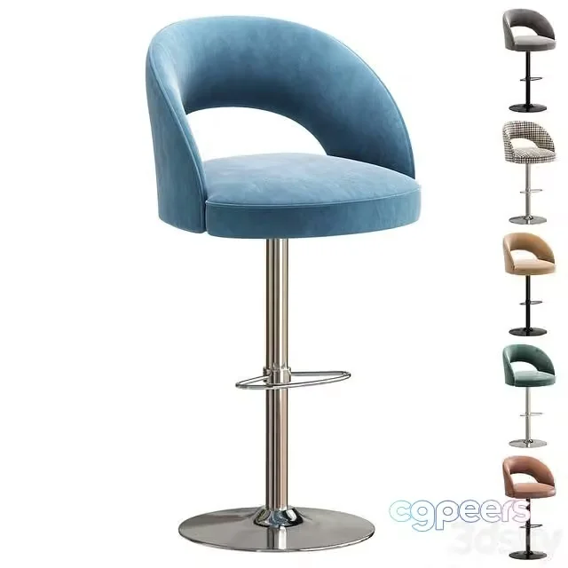 3ds Max Free – Bar Stool ANCHORAGE By Cazarina Interiors