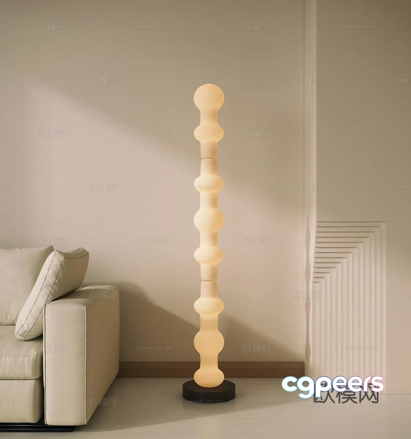 Modern floor lamp Living room floor lamp Study room floor lamp Italian floor lamp Hall floor lamp 3D model