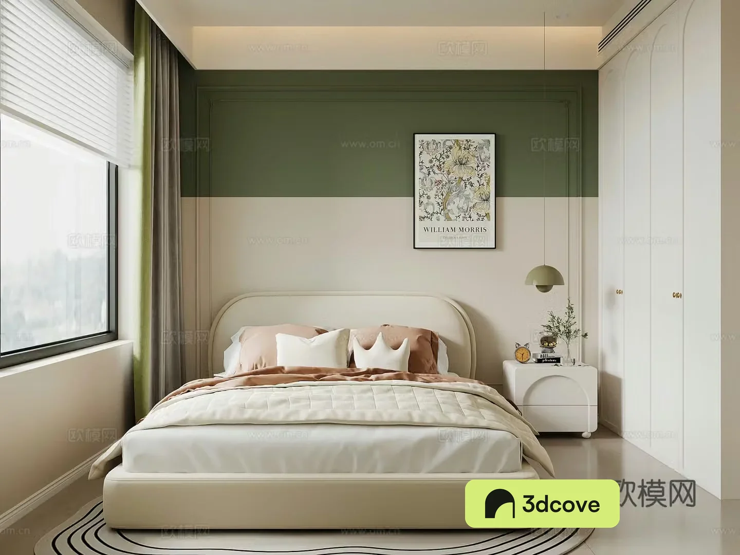 French children’s room bedroom