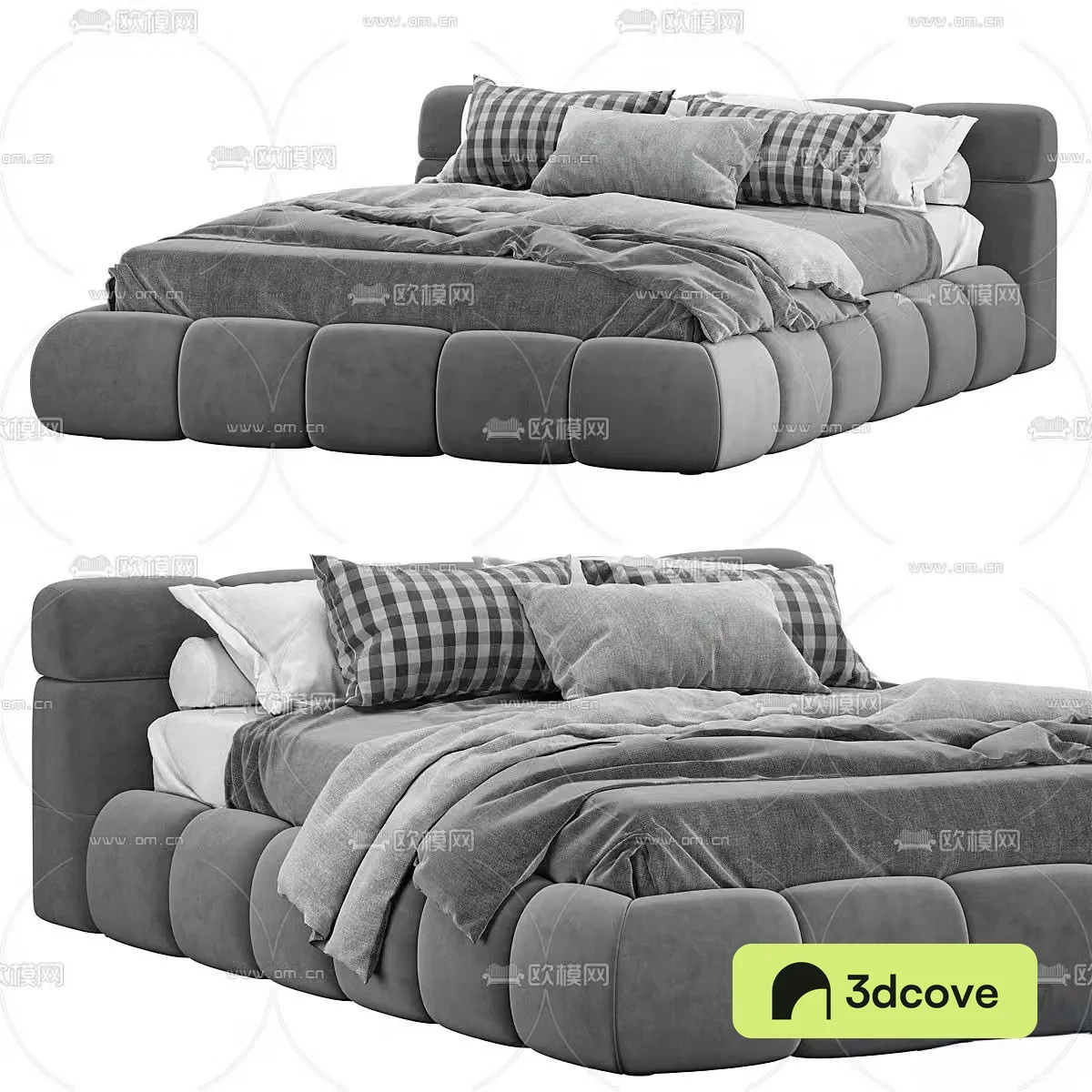 Boss Dream premium gray double bed
