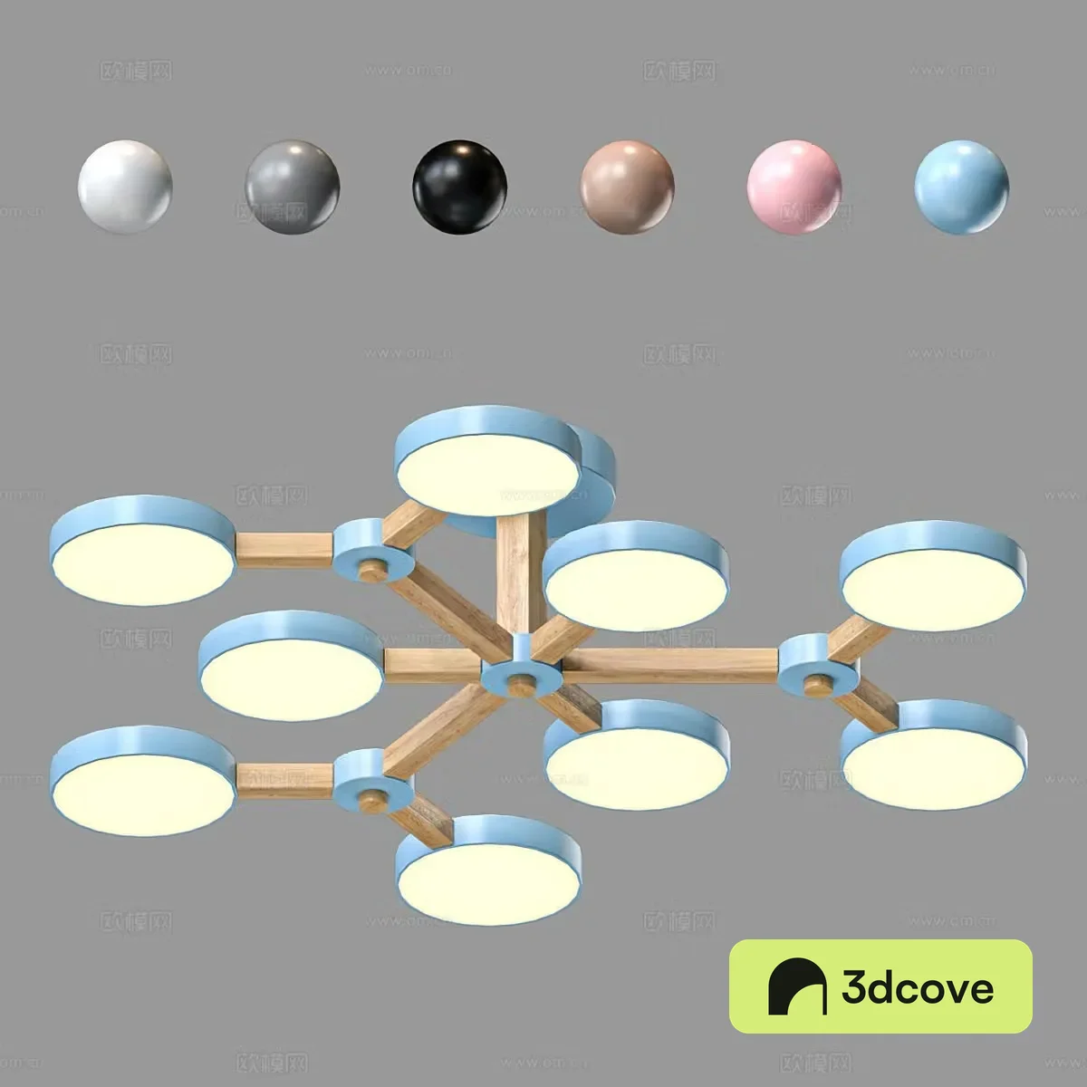 Nordic simple ceiling lamp